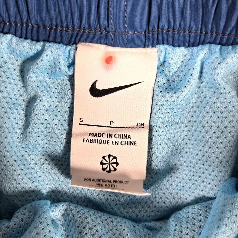 Nike Swim Trunks Men's Small Shorts Volley Blue Aqua New